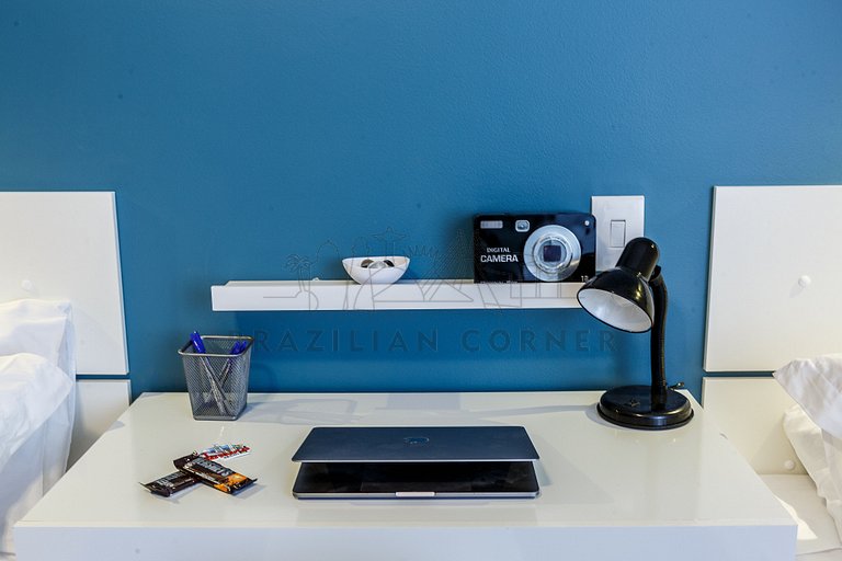 Ensuite at Sunset Square - Blue