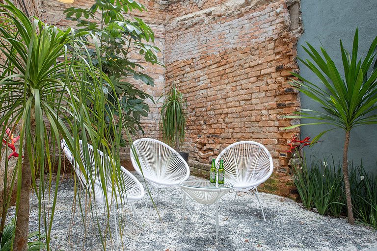 Studio Charmoso estilo Grego ótima localização 23