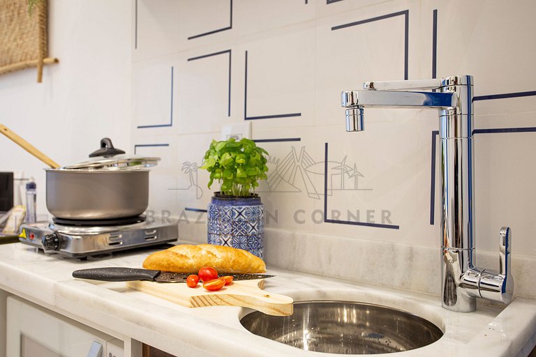 Charming Greek Style Studio great location 01