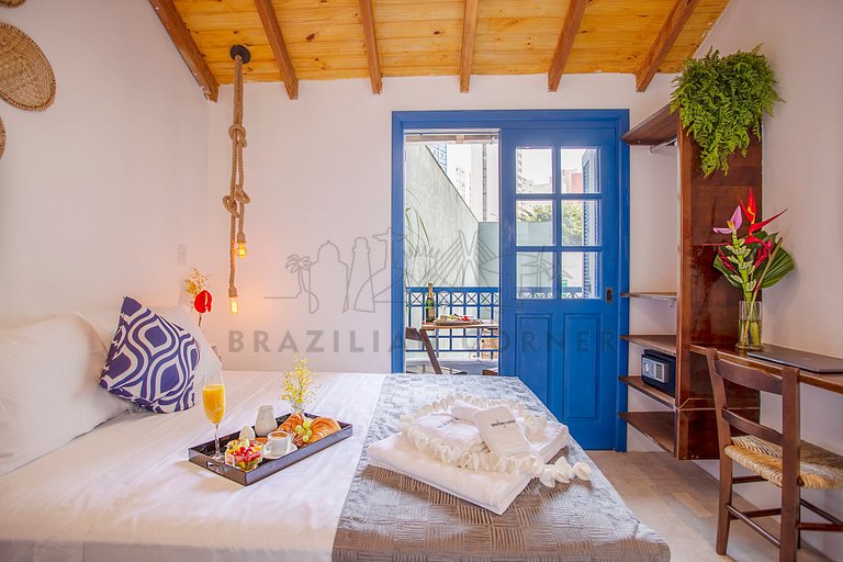 Charming Greek Style Studio great location 21