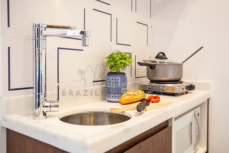 Estúdio Charmoso estilo Grego ótima localização 22