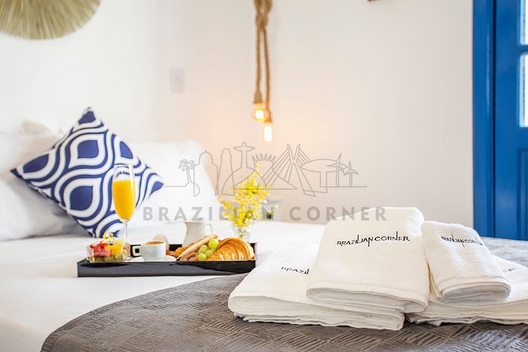 Charming Greek Style Studio great location 12