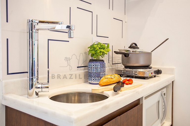 Estúdio Charmoso estilo Grego ótima localização 11