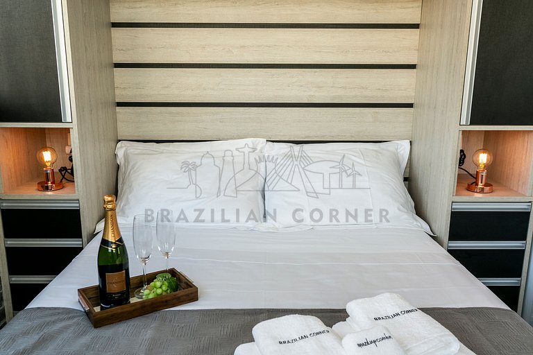 Ótima Localização, Aconchegante, Piscina, Academia