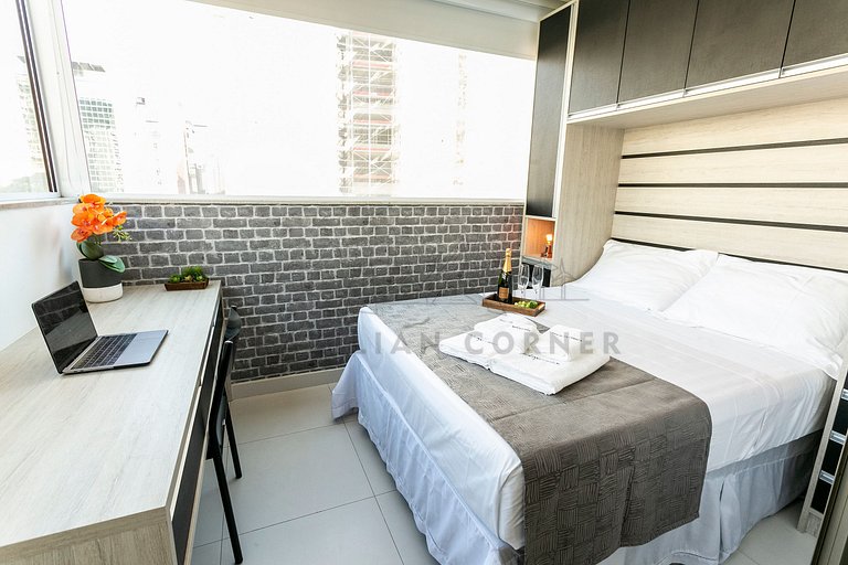 Ótima Localização, Aconchegante, Piscina, Academia