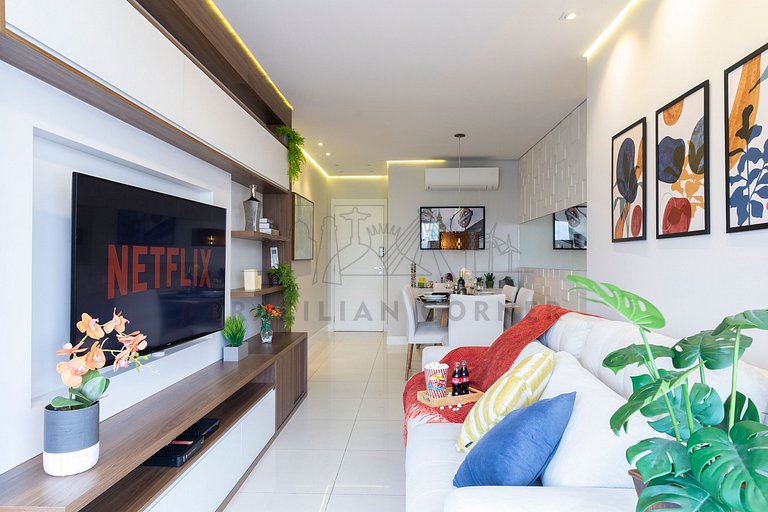 3 Bedrooms | Modern | AC | 2 Pools | Gym