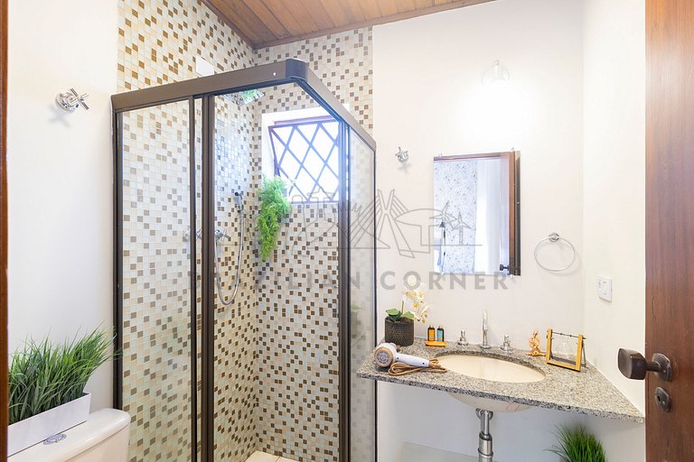 Apartamento com 3 Quartos no Capivari com Lareira