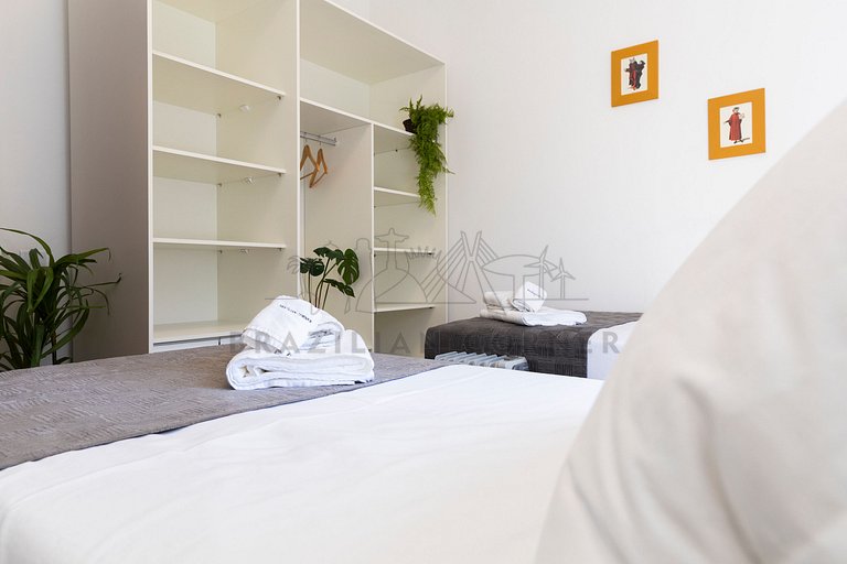 Apartamento com 3 Quartos no Capivari com Lareira
