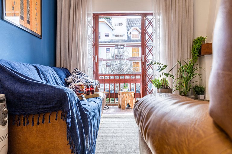 Apartamento com 3 Quartos no Capivari com Lareira