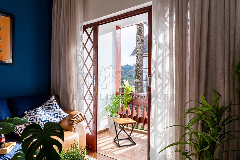 Apartamento com 3 Quartos no Capivari com Lareira