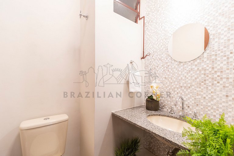 Apartamento com 3 Quartos no Capivari com Lareira