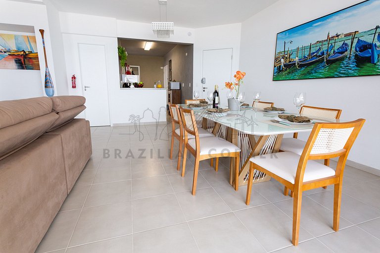 Incrível Vista para o Mar, 4 Quartos com Varanda