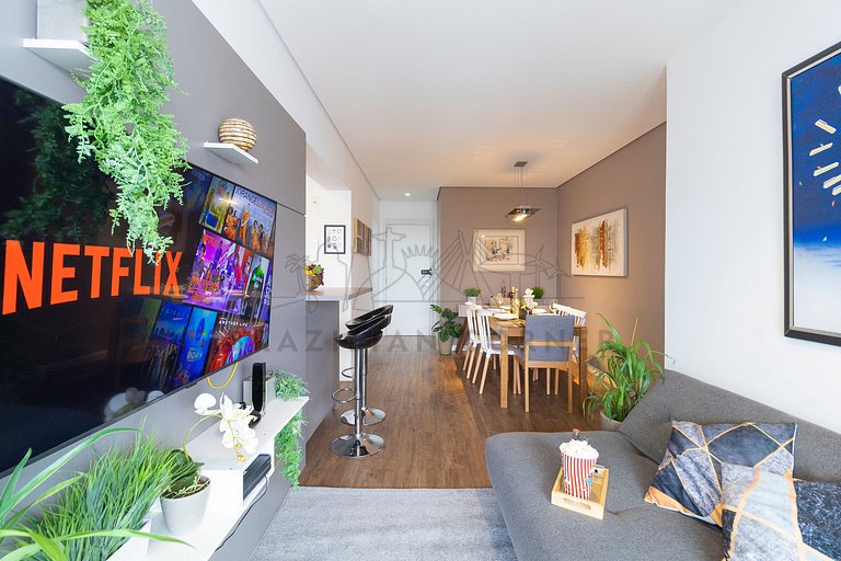 Three Bedrooms in Pinheiros with Pool and Gym