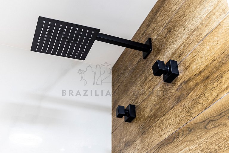 Piscina estilo praia, AC, vaga | Brazilian Corner