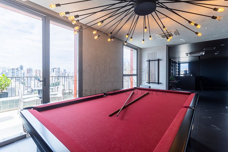Nubank park , Pool, Gym, AC | Brazilian Corner