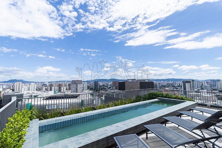 Nubank park , Pool, Gym, AC | Brazilian Corner