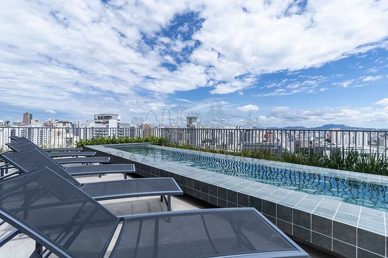 Nubank park , Pool, Gym, AC | Brazilian Corner