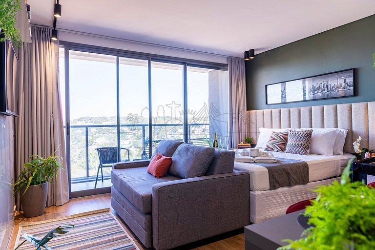 Incredible view , parking, AC, Pool | Brazilian Corner