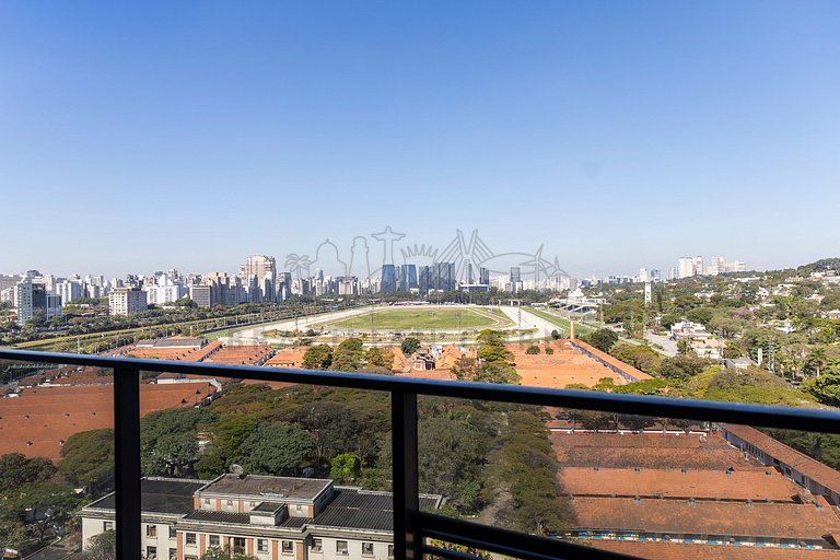 Vista incrível, vaga,AC, piscina|Brazilian Corner