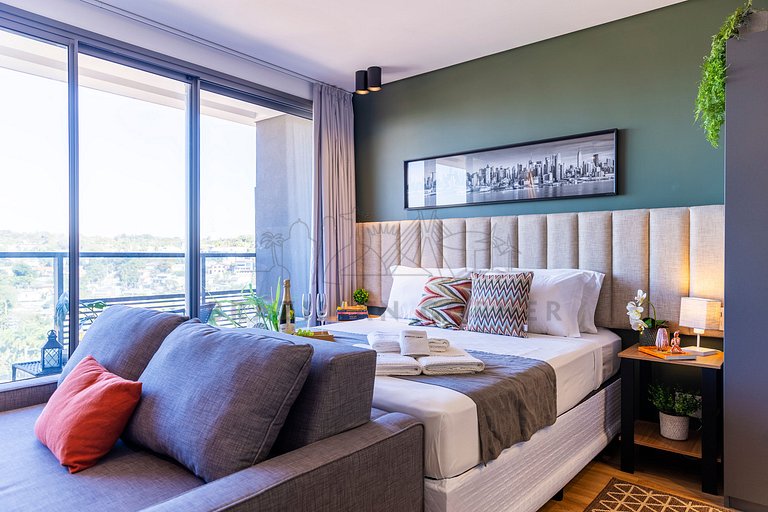 Incredible view , parking, AC, Pool | Brazilian Corner