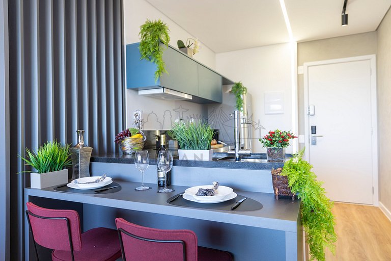 Incredible view , parking, AC, Pool | Brazilian Corner