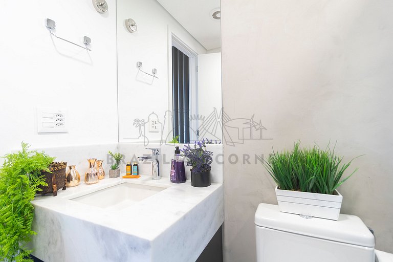 Incredible view , parking, AC, Pool | Brazilian Corner