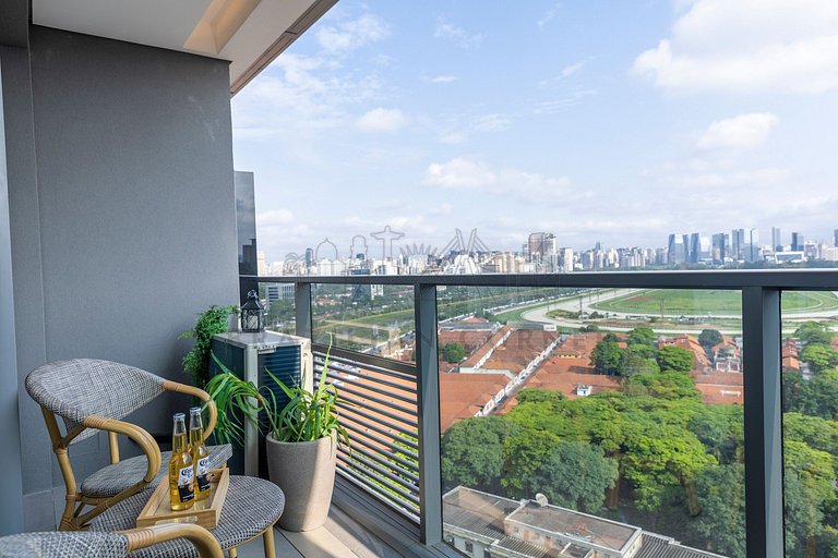 Incredible View, Pool, Gym, AC, Jockey Club