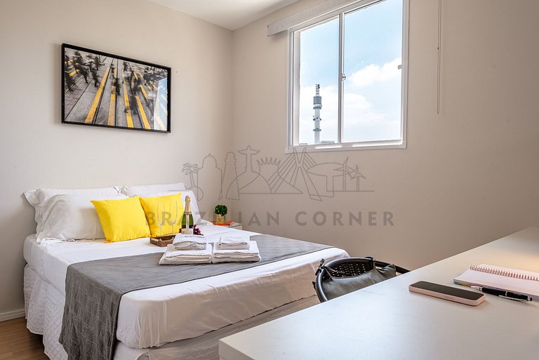 Apartamento aconchegante próximo ao Allianz Parque