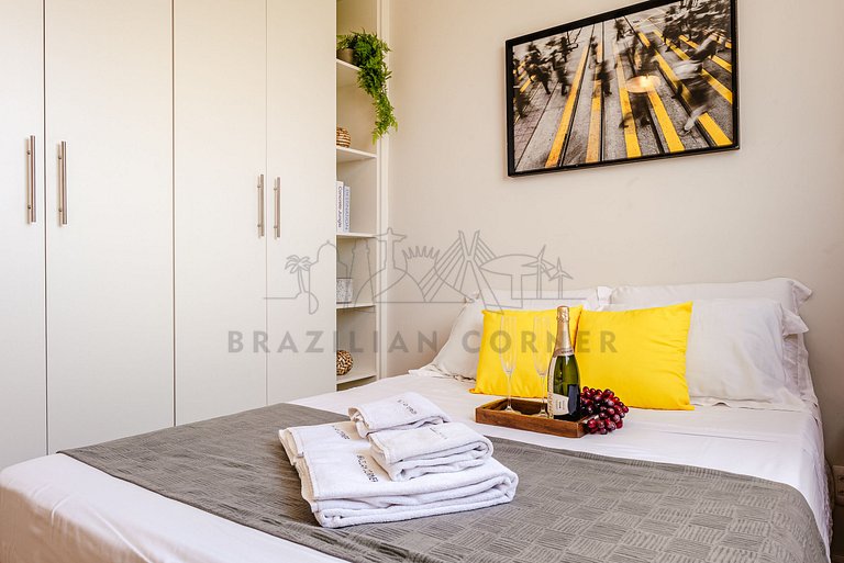 Apartamento aconchegante próximo ao Allianz Parque