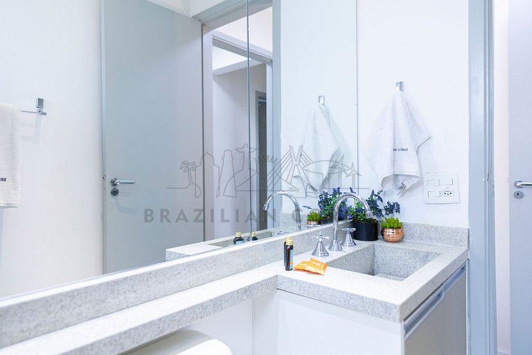 Apt no Butantã com AC, 3 Quartos, Vaga, Piscina