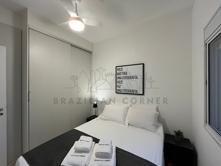 3 Quartos,2 Piscinas, AC, 2 vagas|Brazilian Corner