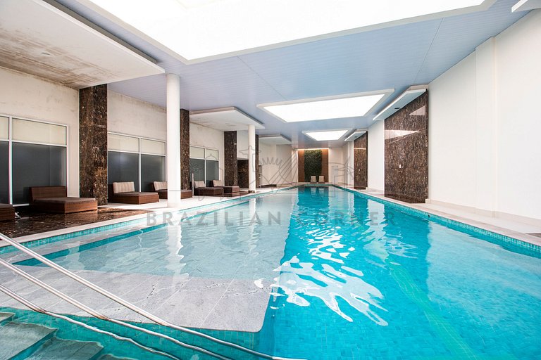 3 Quartos,2 Piscinas, AC, 2 vagas|Brazilian Corner