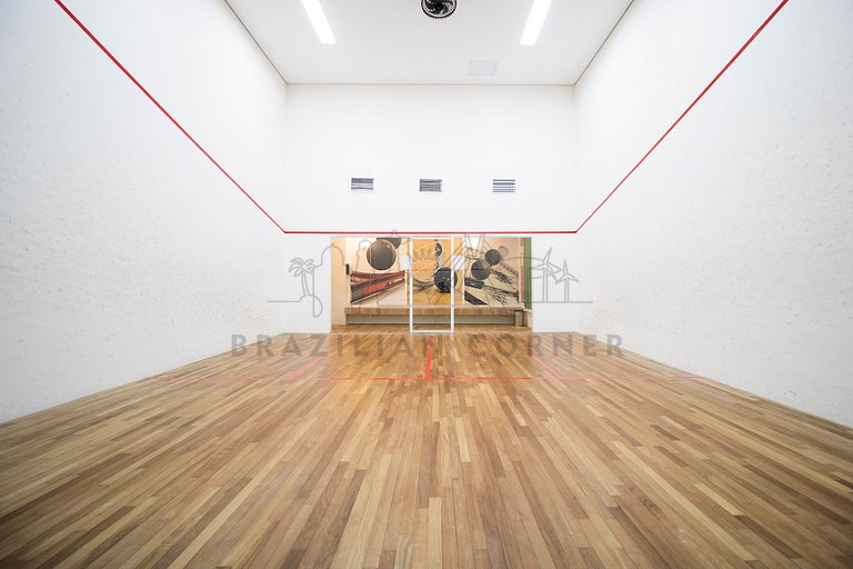 3 Quartos,2 Piscinas, AC, 2 vagas|Brazilian Corner
