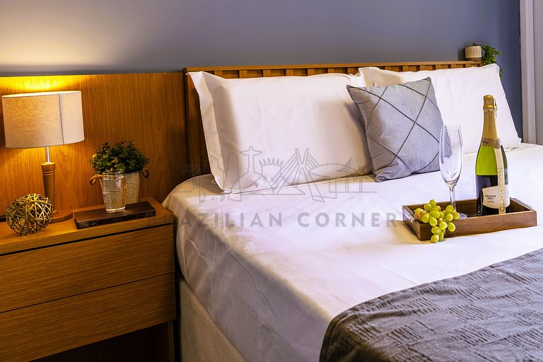 Piscina, academia, AC, vaga | Brazilian Corner