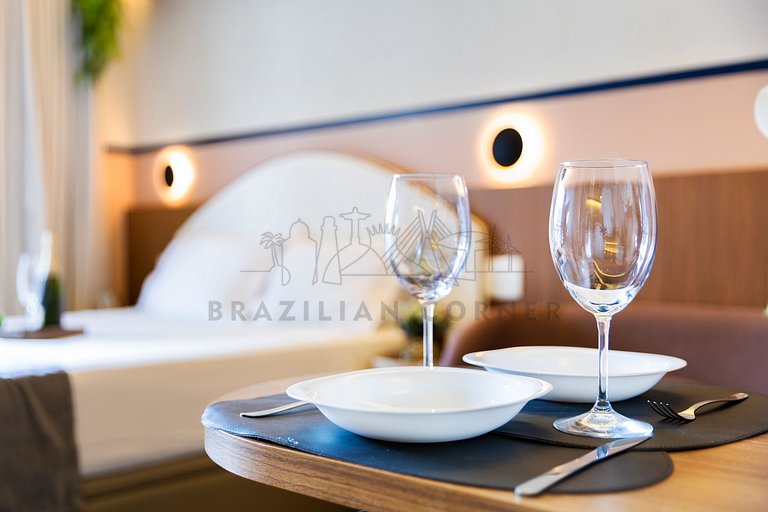 Near Ibirapuera Shopping w/ AC|Brazilian Corner