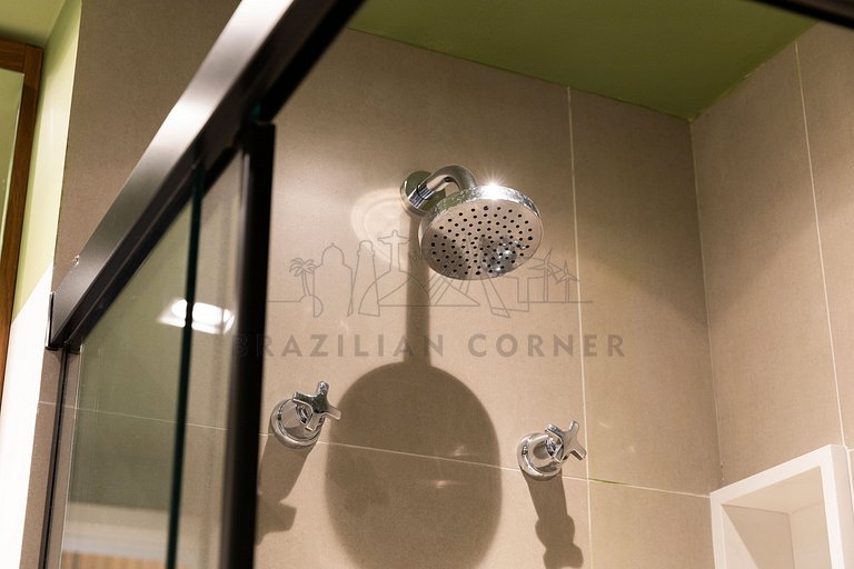 Near Ibirapuera Shopping w/ AC|Brazilian Corner