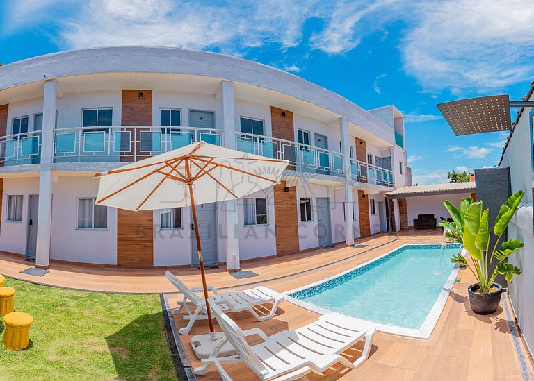 Apartment w/ Pool and AC 03 |Brazilian Corner