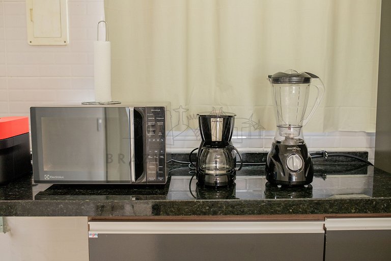 Apartamento c/ Piscina e AC 03 |Brazilian Corner
