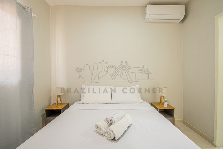 Apartment w/ Pool and AC 03 |Brazilian Corner