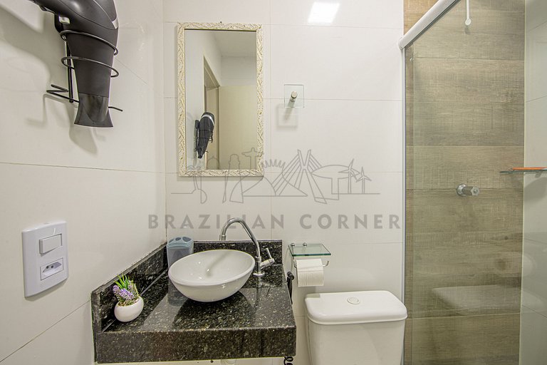 Apartment w/ Pool and AC 03 |Brazilian Corner
