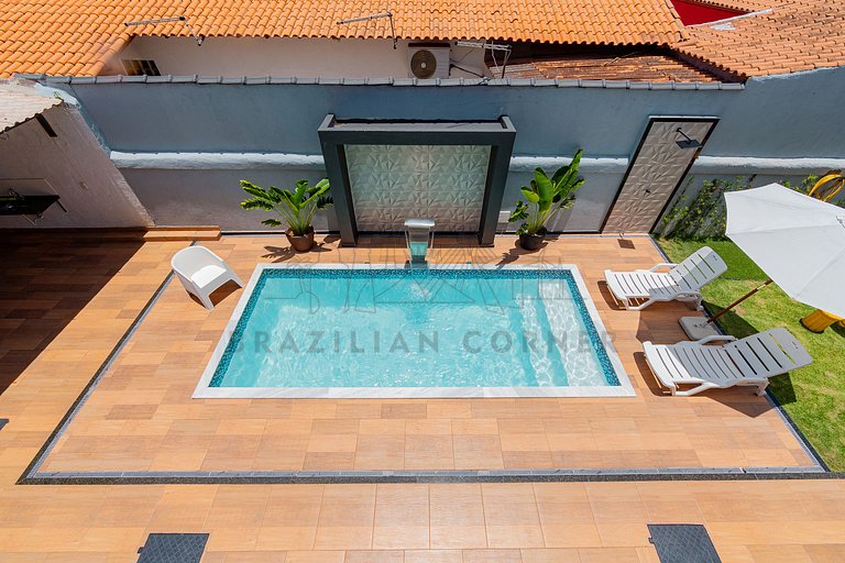 Apartment w/ Pool and AC 03 |Brazilian Corner