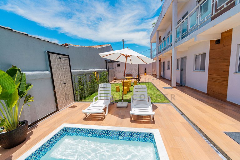 Apartment w/ Pool and AC 03 |Brazilian Corner