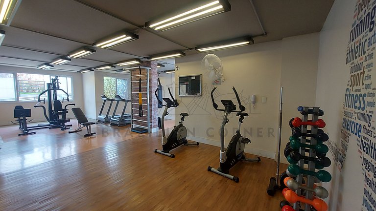 Pool, Gym and Parking Space | Brazilian Corner