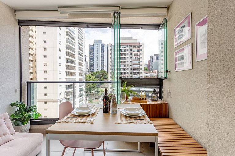 Piscina, academia, AC, Pinheiros |Brazilian Corner