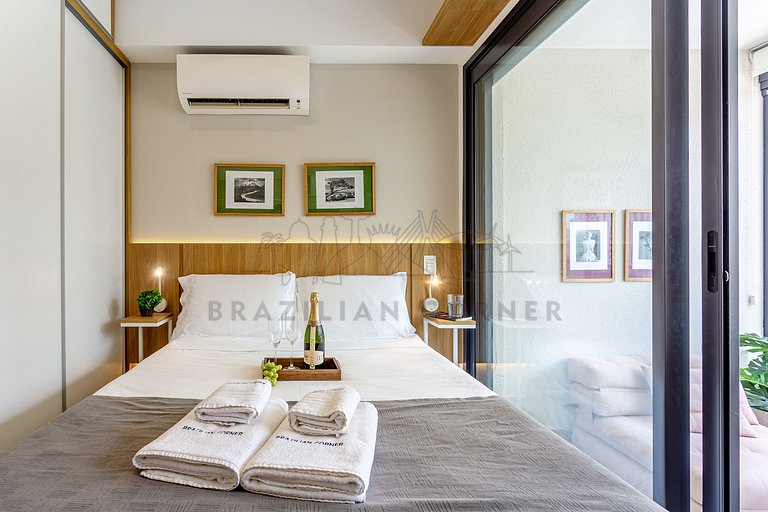 Pool, gym, AC, Pinheiros | Brazilian Corner