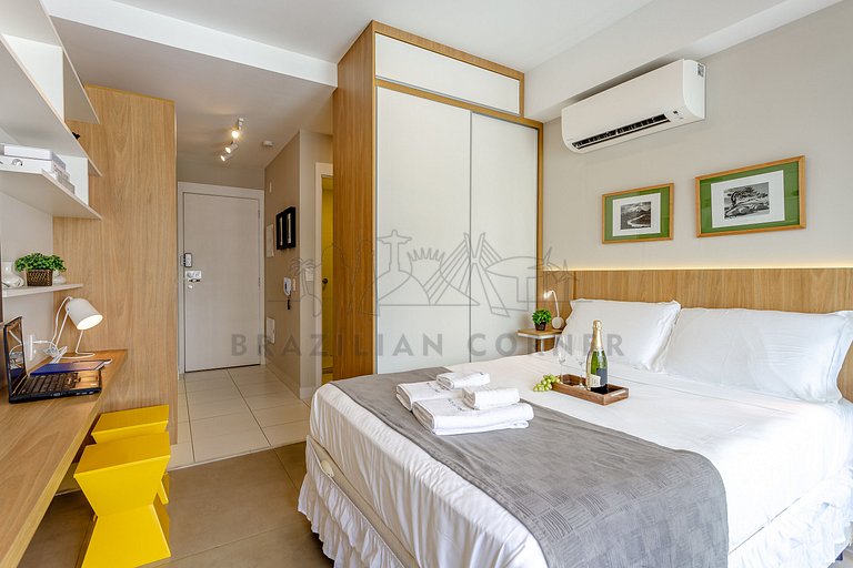 Pool, gym, AC, Pinheiros | Brazilian Corner