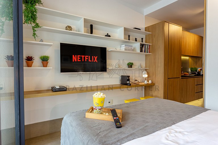 Pool, gym, AC, Pinheiros | Brazilian Corner