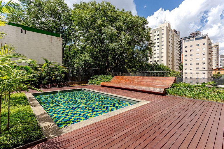 Pool, gym, AC, Pinheiros | Brazilian Corner