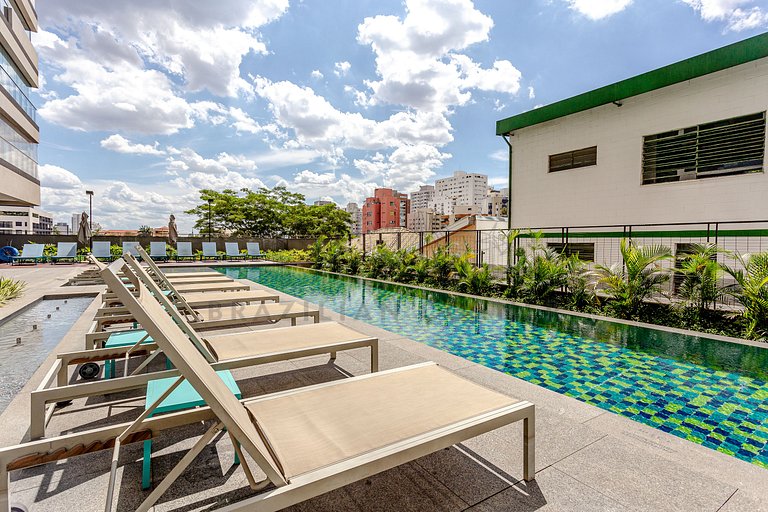 Pool, gym, AC, Pinheiros | Brazilian Corner