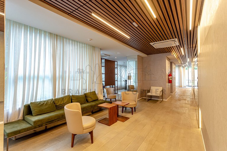 Modern in Pinheiros w/ AC | Brazilian Corner